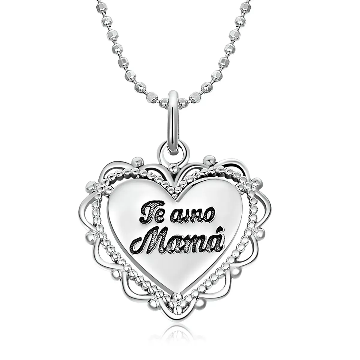 Pandora Style Lace Love Necklace - SCN470 Pandora Style Lace Love Necklace - SCN470