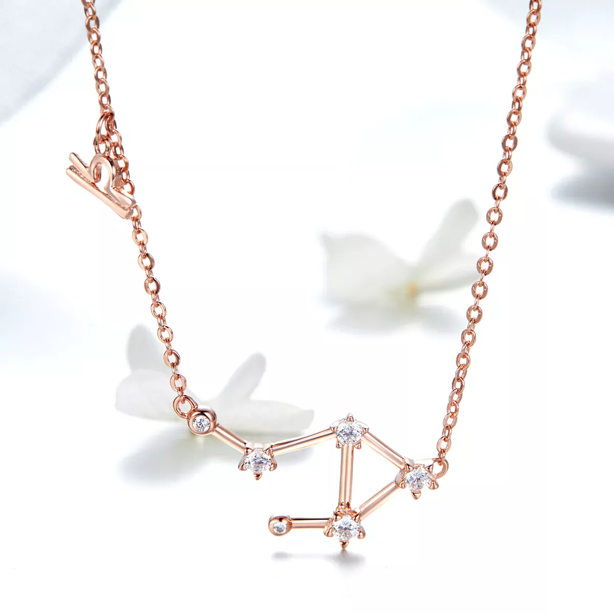 Pandora Style Libra Necklace - BSN022