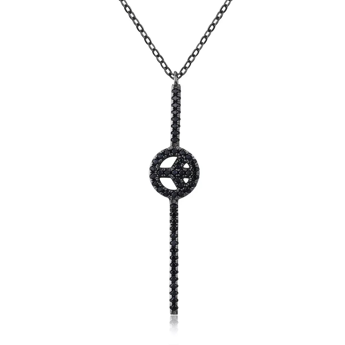 Pandora Style Longing For Peace Necklace - VSN048 Pandora Style Longing For Peace Necklace - VSN048