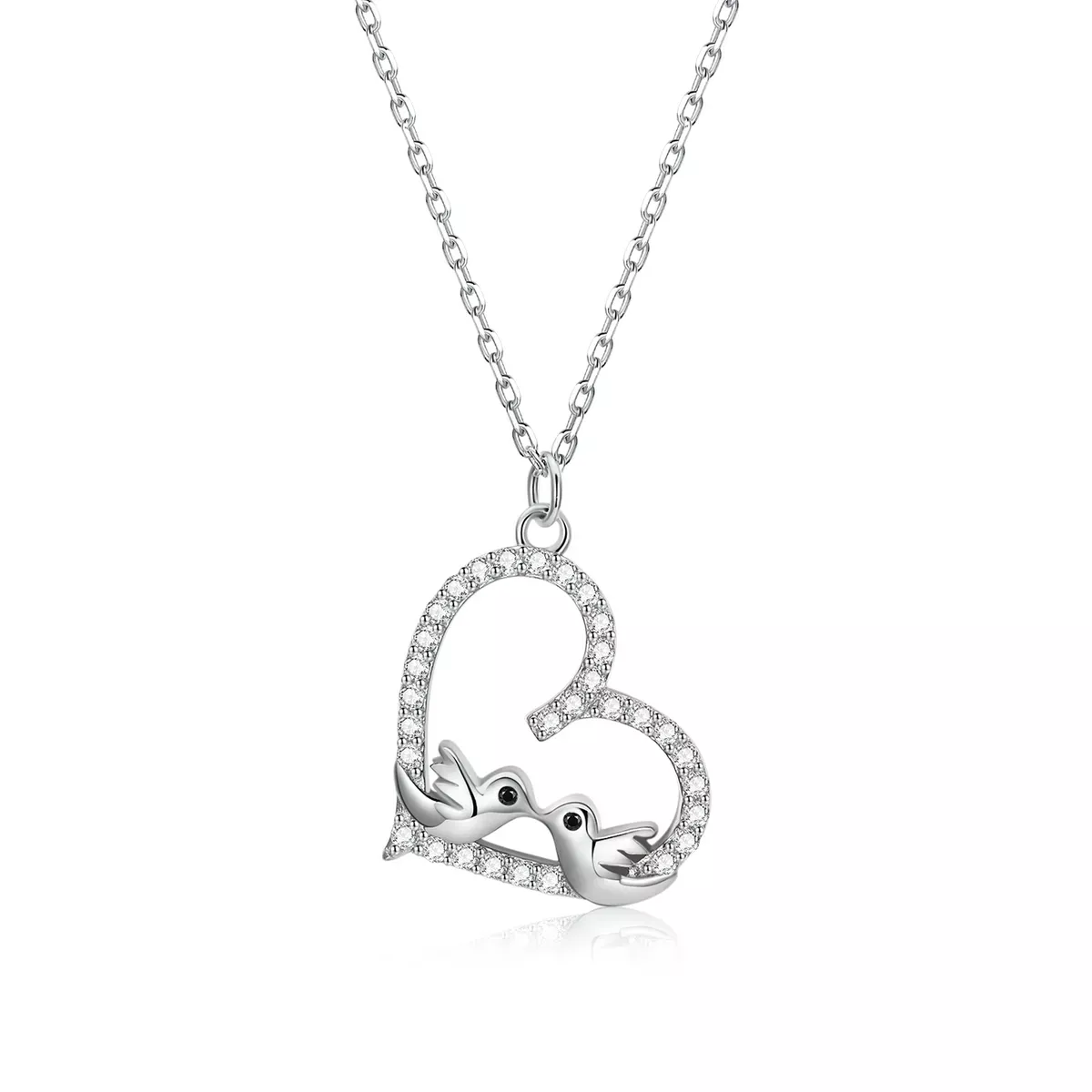 Pandora Style Love Bird Necklace - BSN237