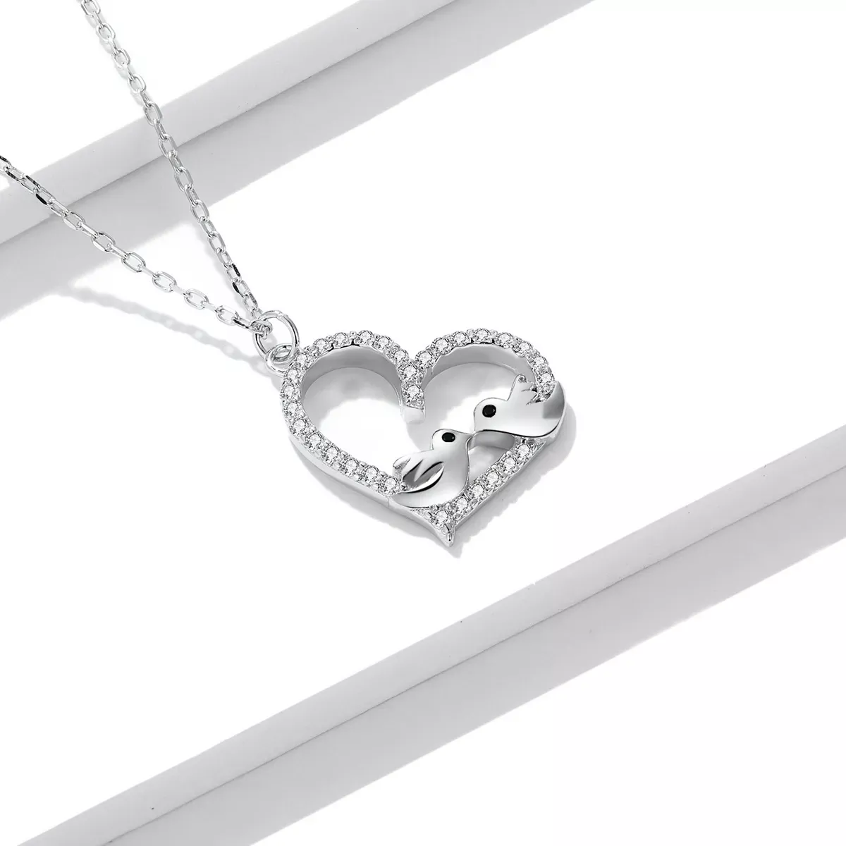 Pandora Style Love Bird Necklace - BSN237