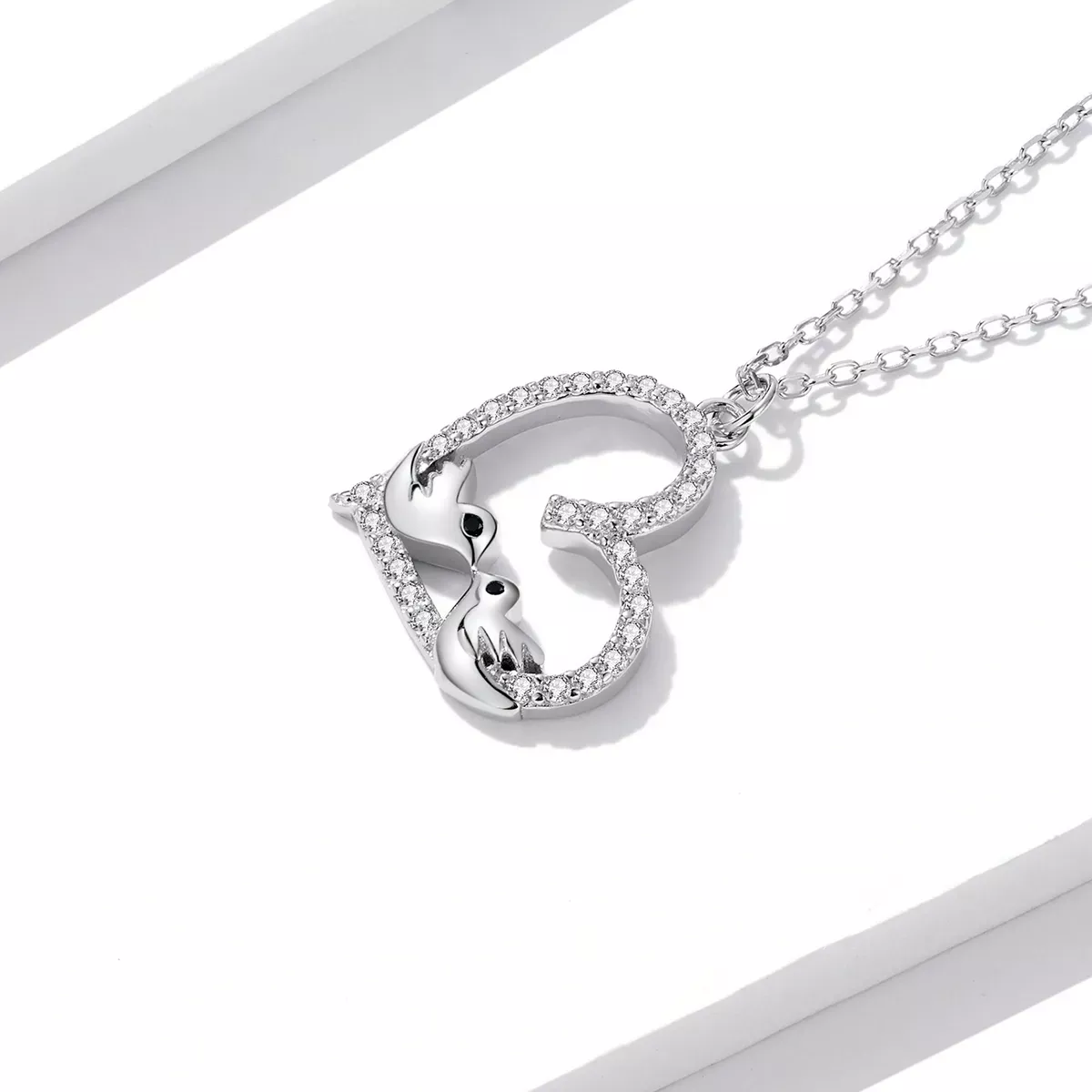 Pandora Style Love Bird Necklace - BSN237