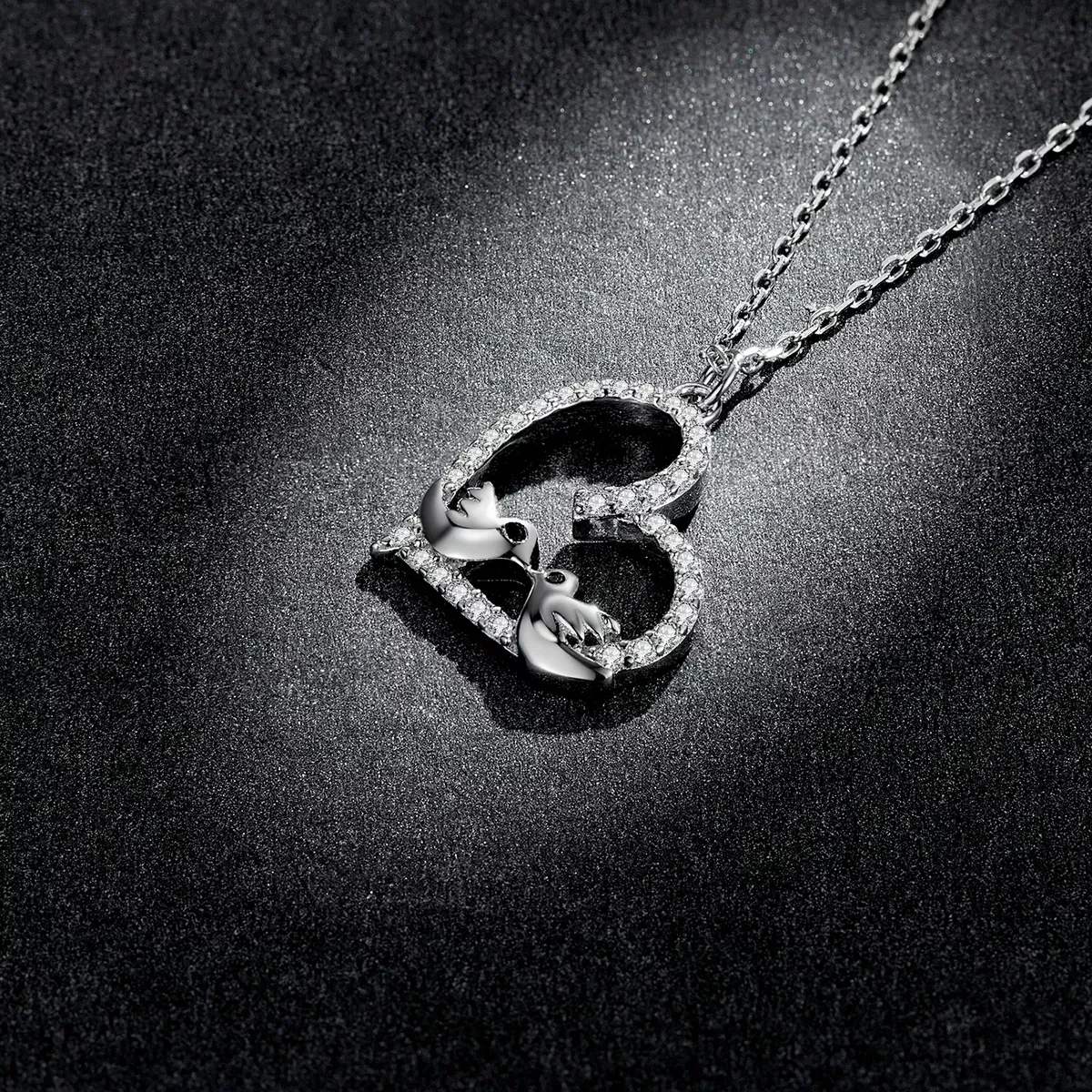 Pandora Style Love Bird Necklace - BSN237
