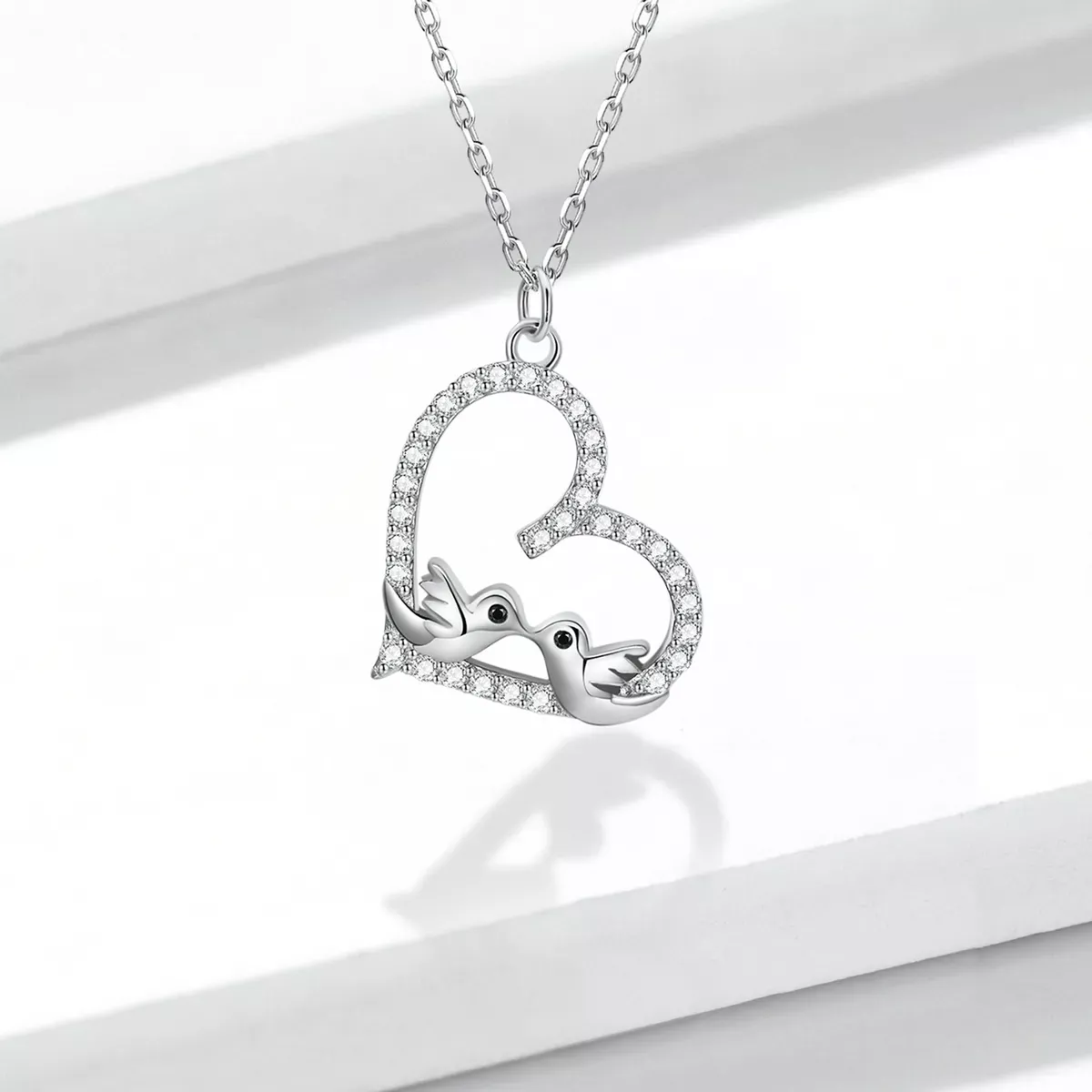Pandora Style Love Bird Necklace - BSN237