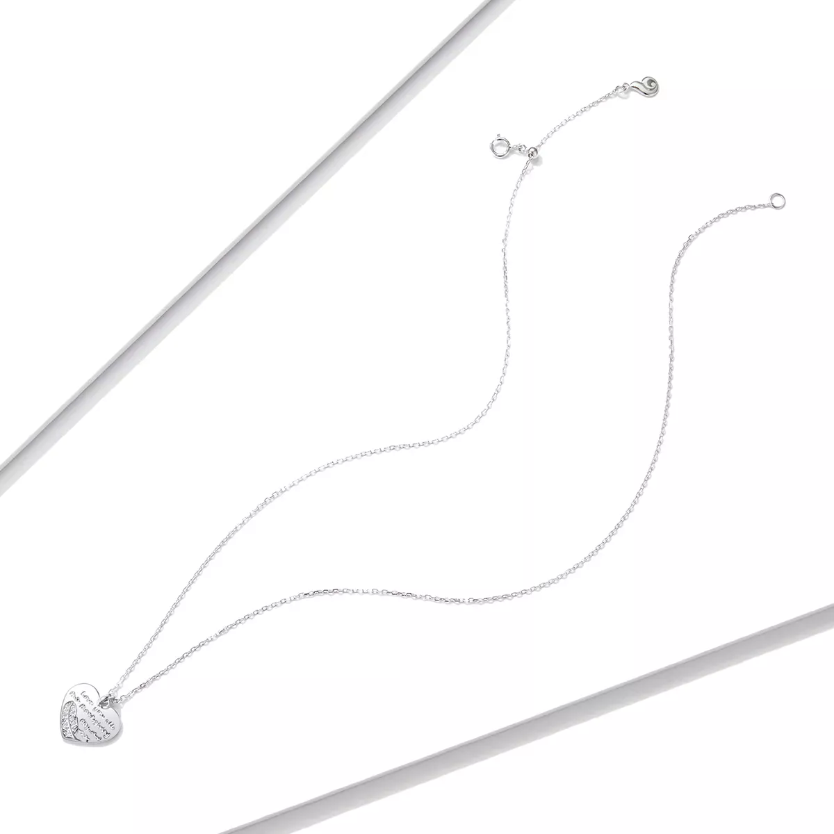 Pandora Style Love Letter Necklace - BSN196