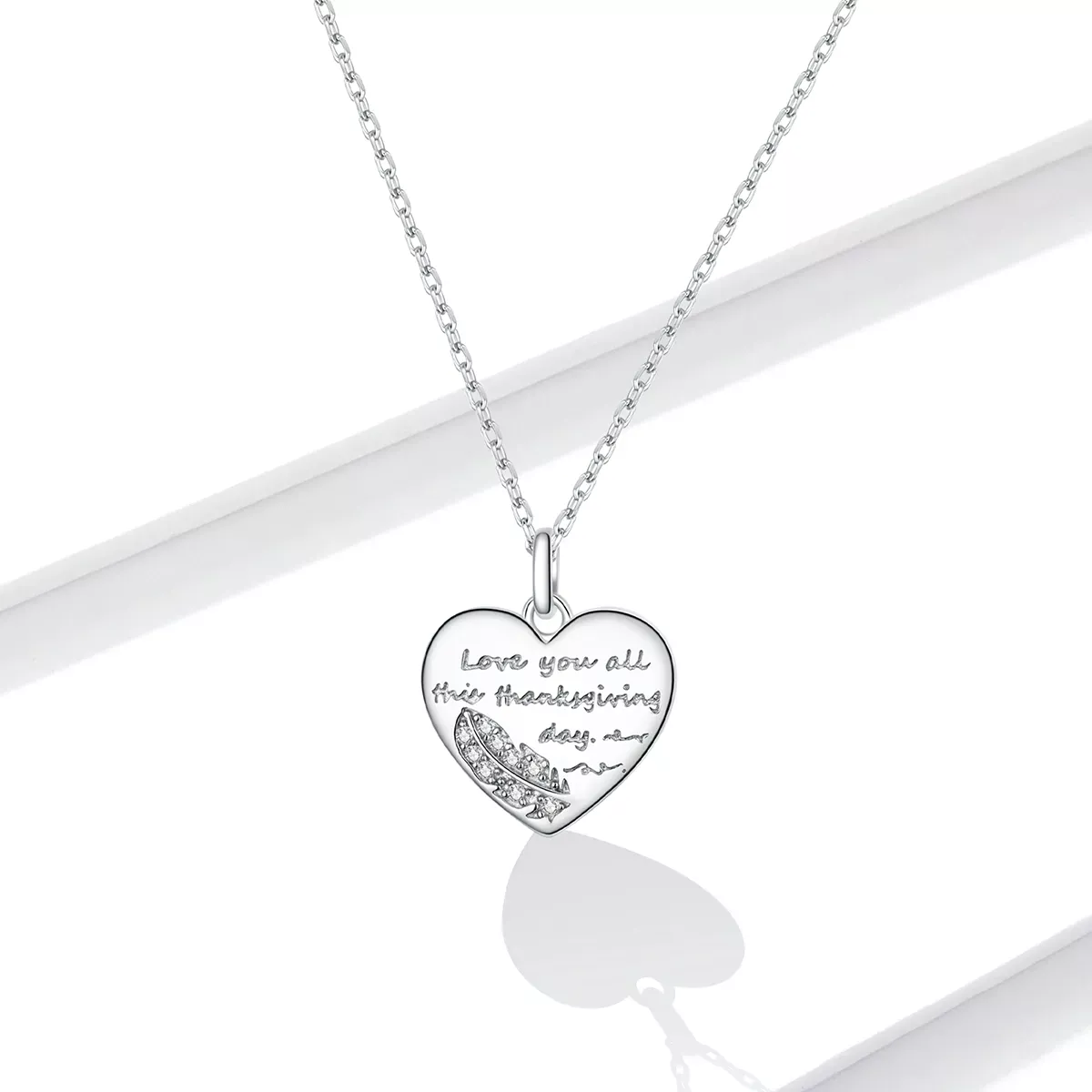 Pandora Style Love Letter Necklace - BSN196