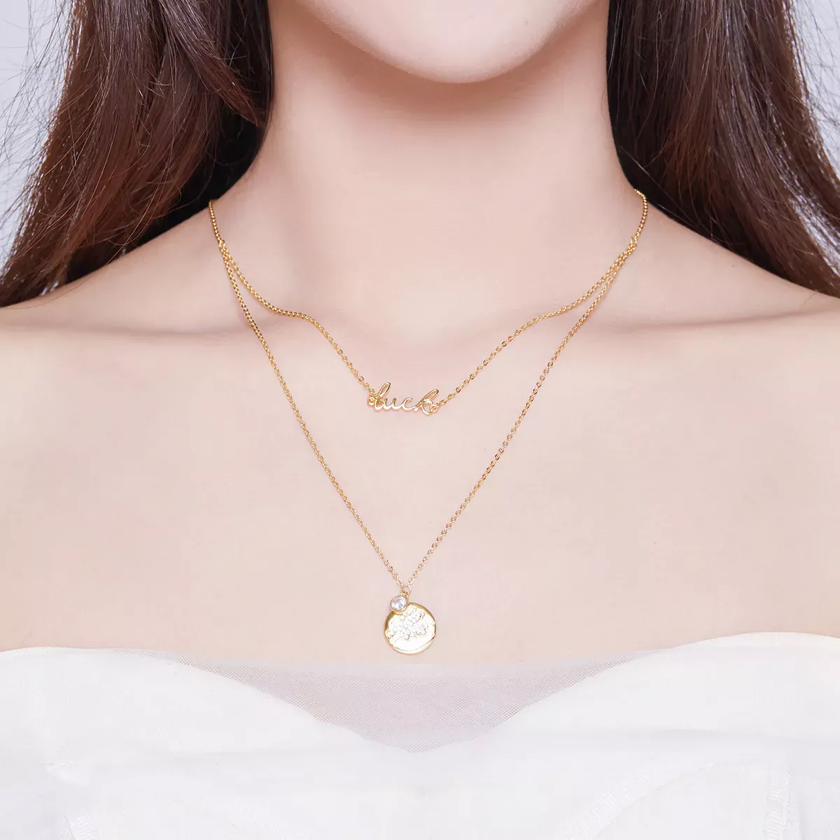 Pandora Style Lucky Pig Necklace - BSN090