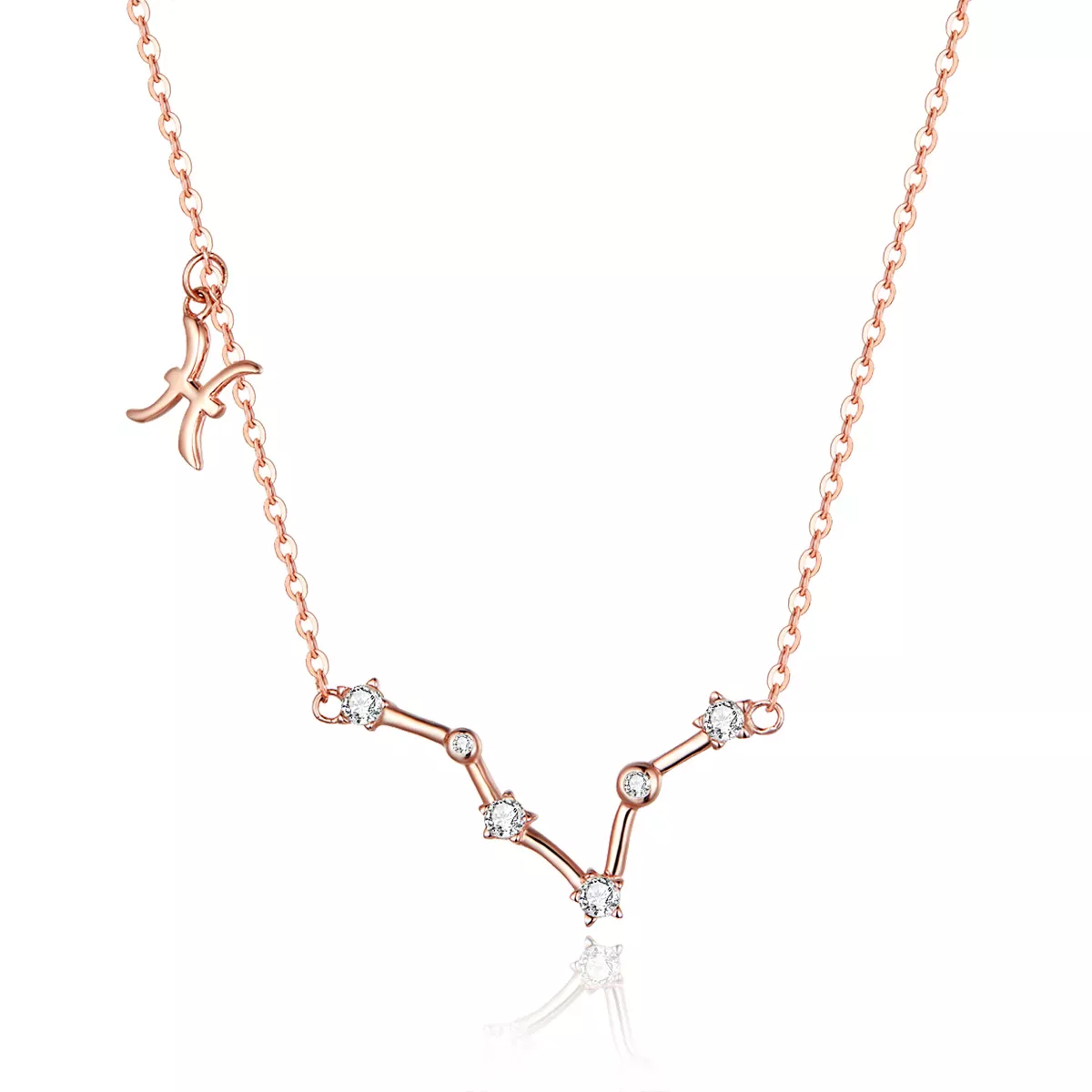 Pandora Style Pisces Necklace - BSN017 Pandora Style Pisces Necklace - BSN017