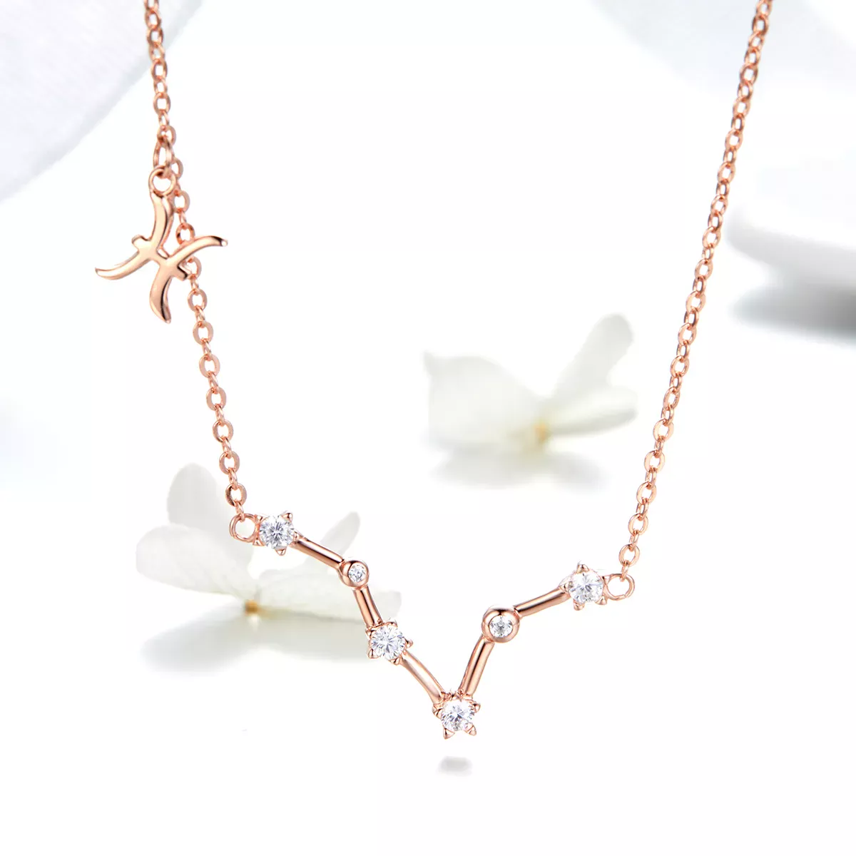 Pandora Style Pisces Necklace - BSN017