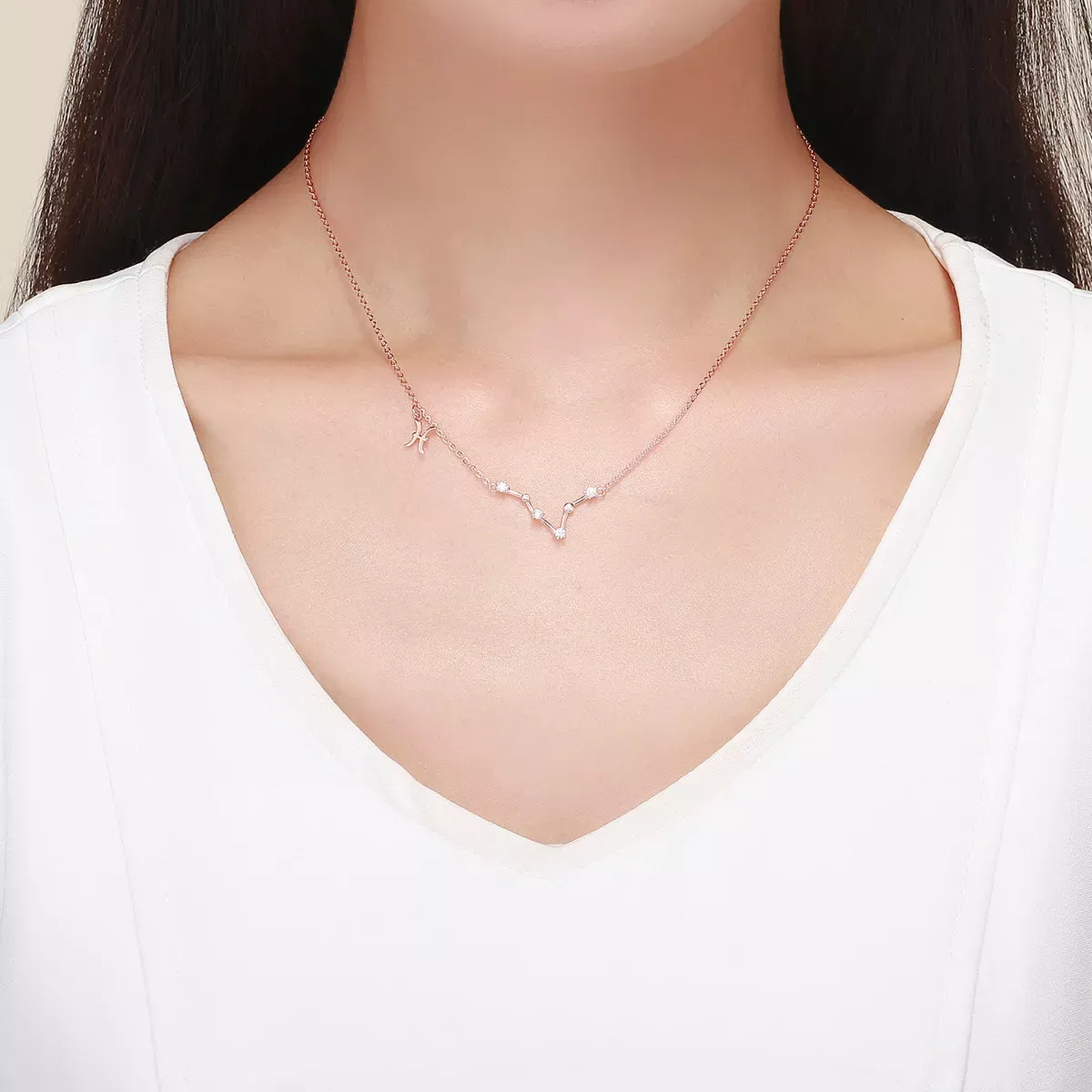 Pandora Style Pisces Necklace - BSN017