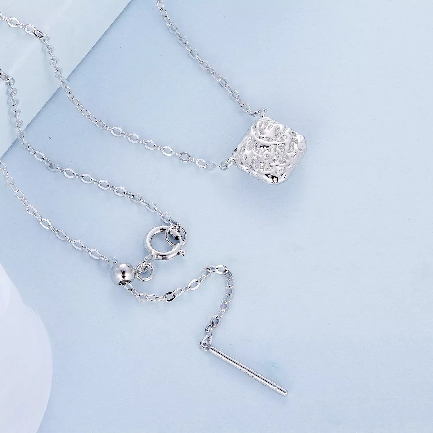 Pandora Style Princess Ascher Necklace - BSN267