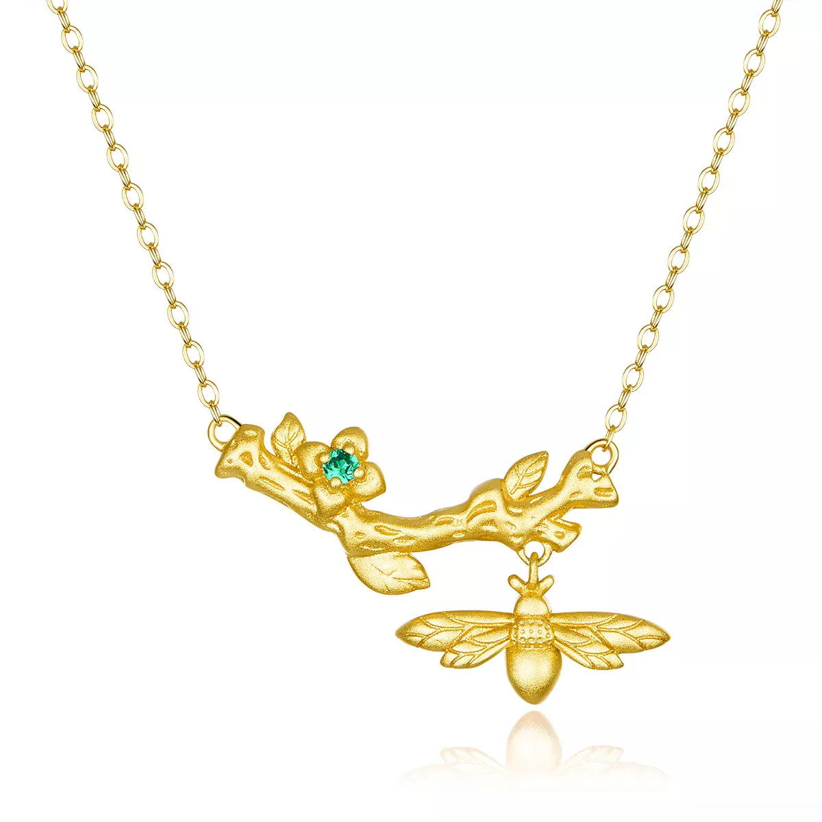 Pandora Style Summer Flowers Necklace - BSN103
