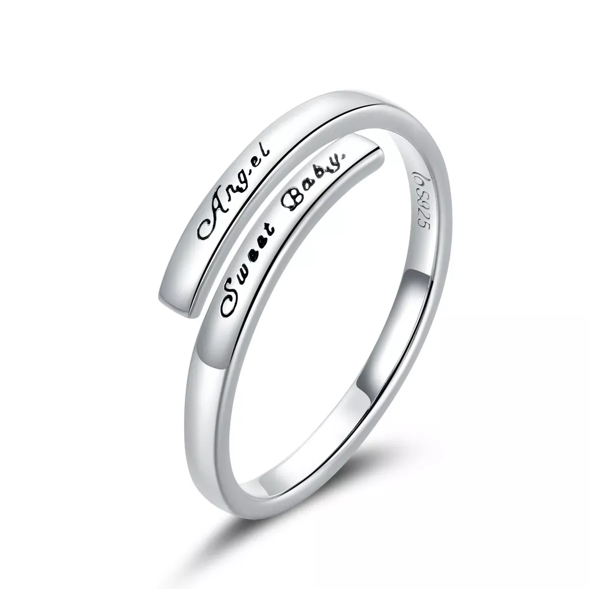 Pandora Style Angel Sweet Baby Open Ring - BSR144