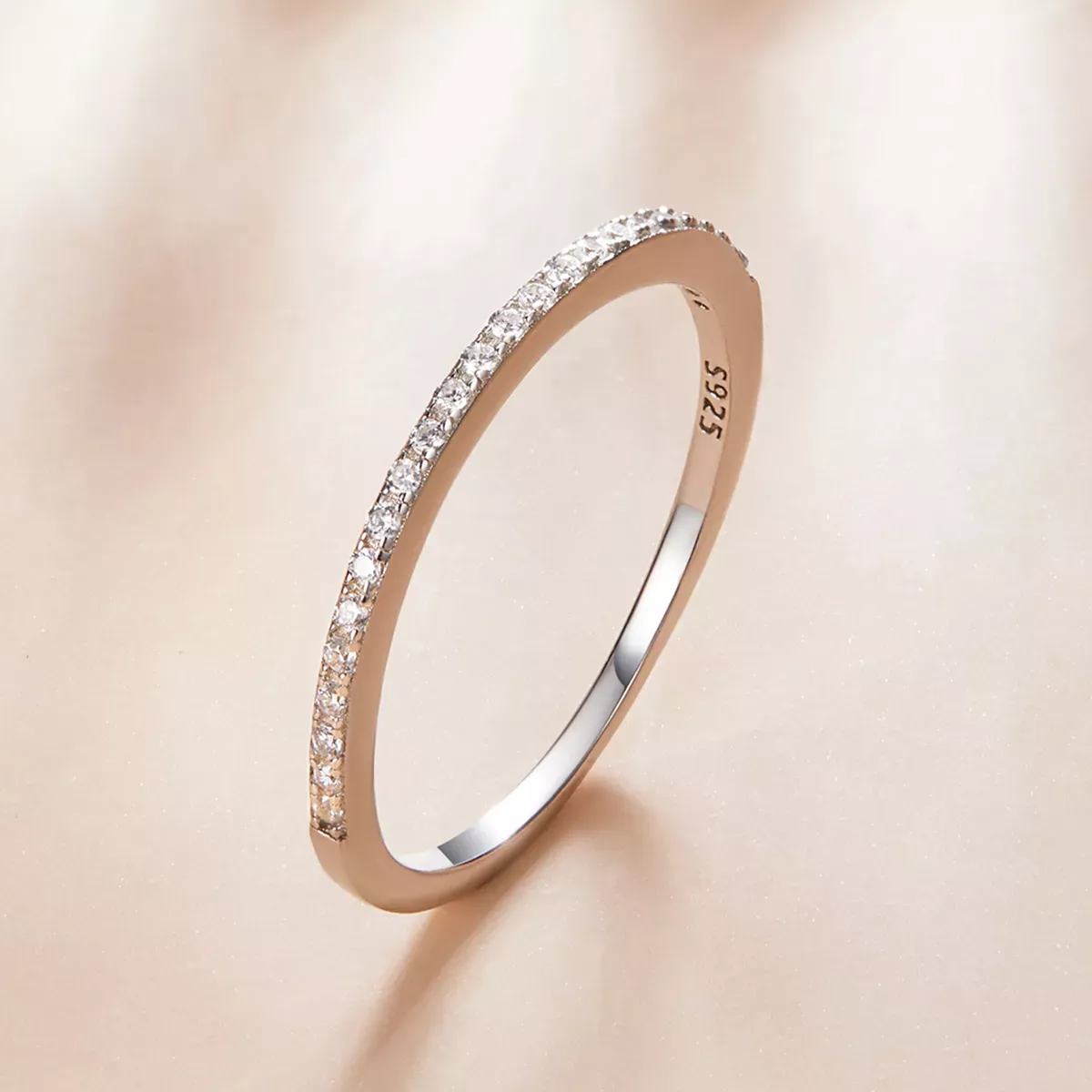Pandora Style Archangel Halo Ring - SCR740-WH