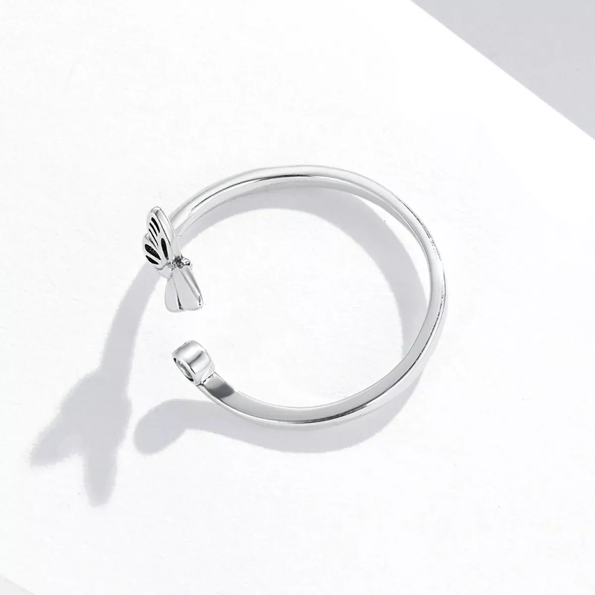 Pandora Style Butterfly Open Ring - SCR772