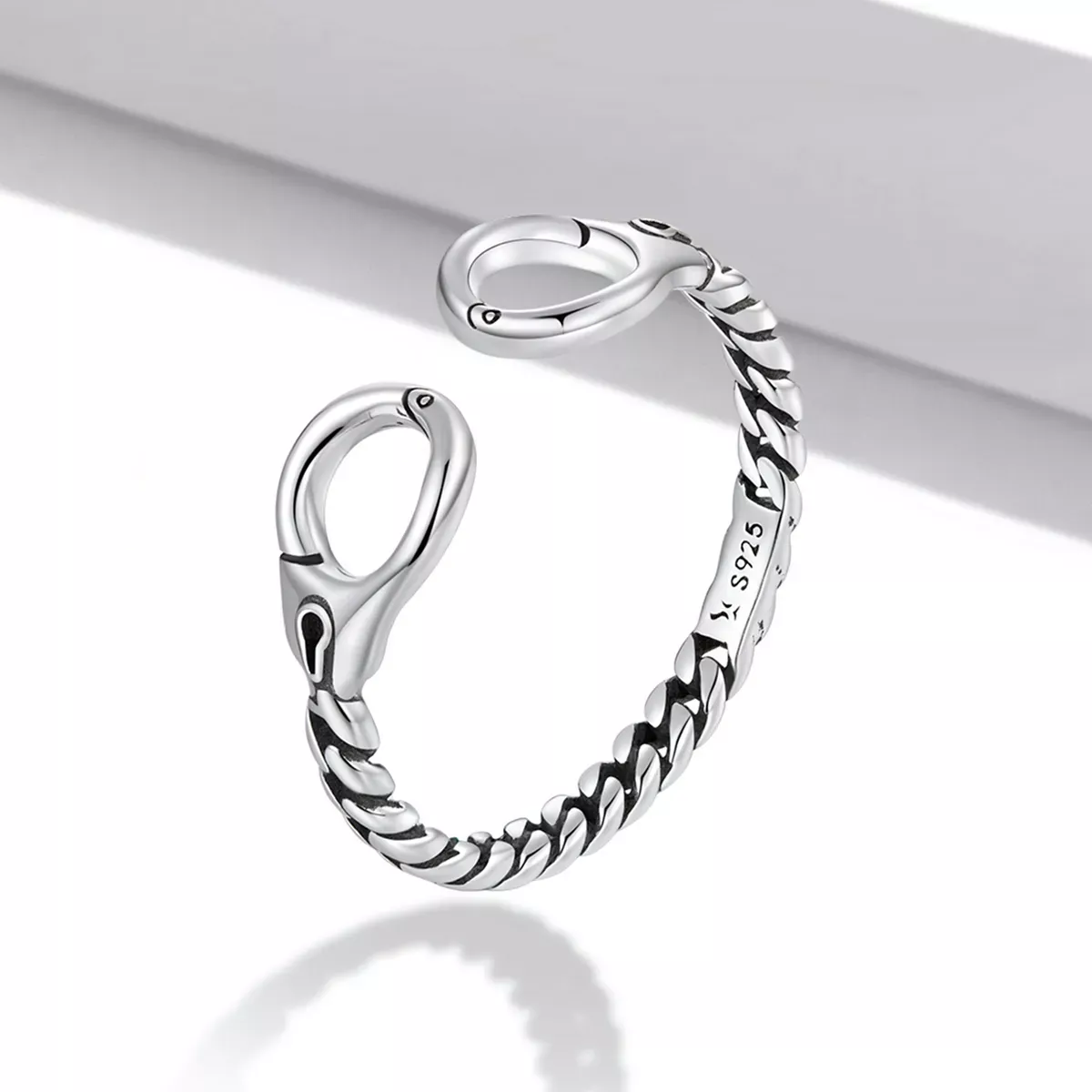 Pandora Style Creative Handcuffs Open Ring - SCR791