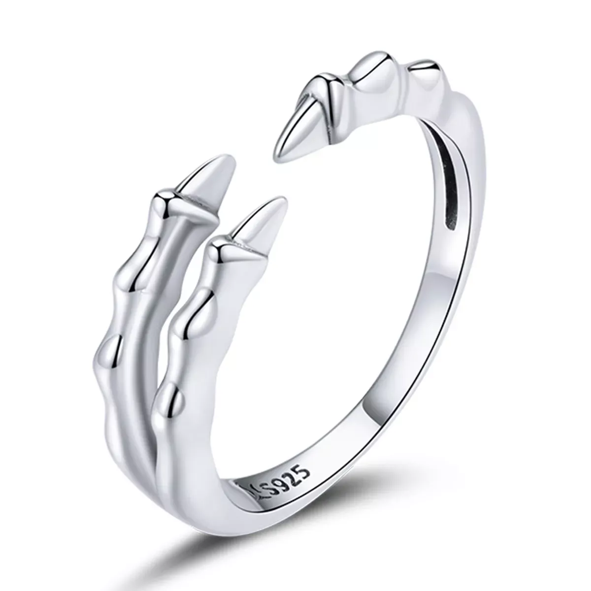 Pandora Style Dark Claws Open Ring - SCR728