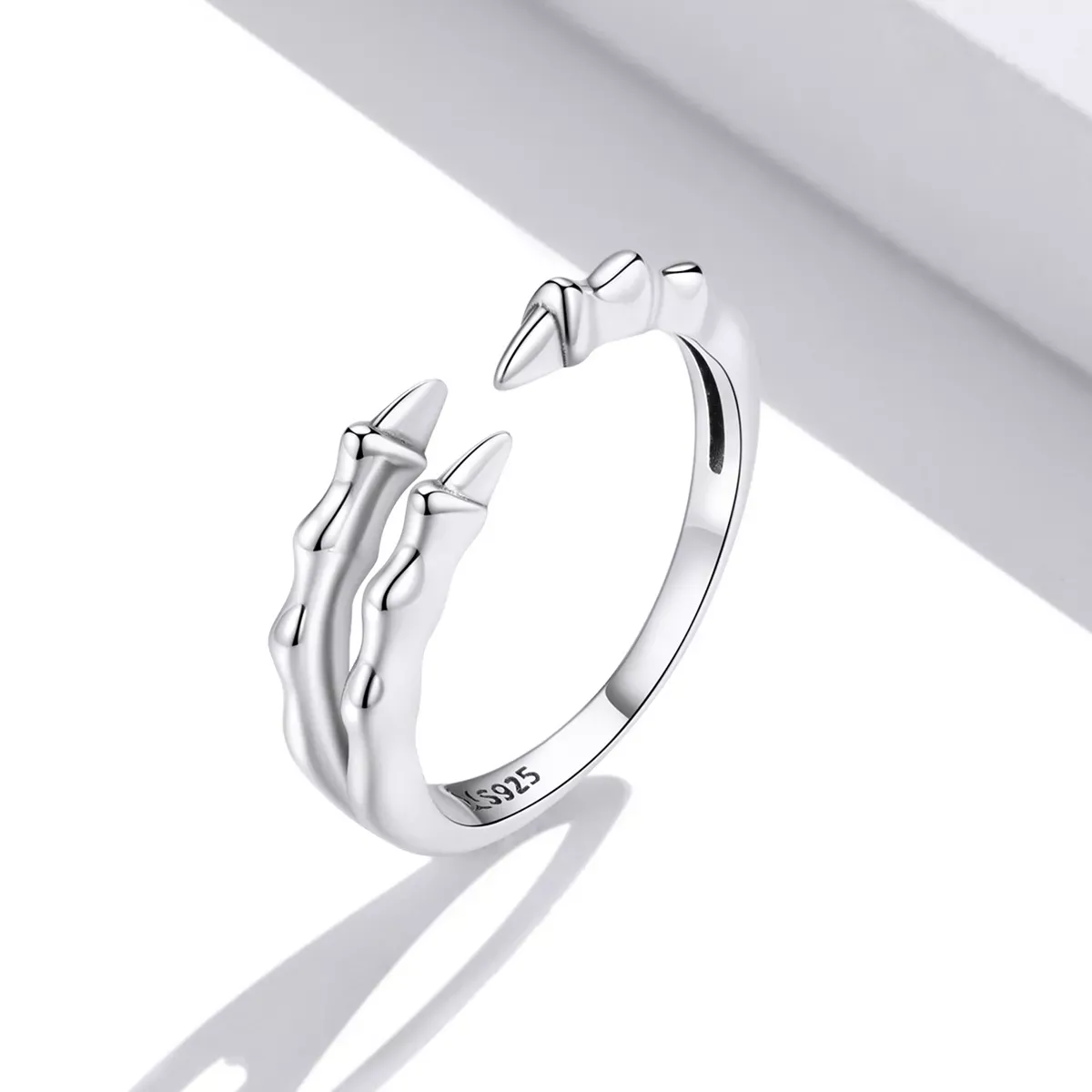 Pandora Style Dark Claws Open Ring - SCR728