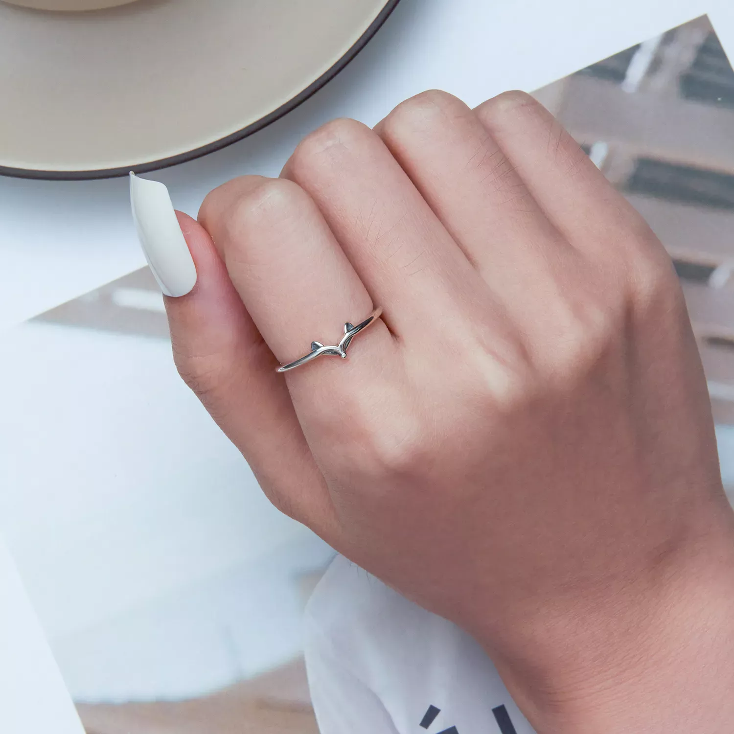 Pandora Style Fox Open Ring - SCR868