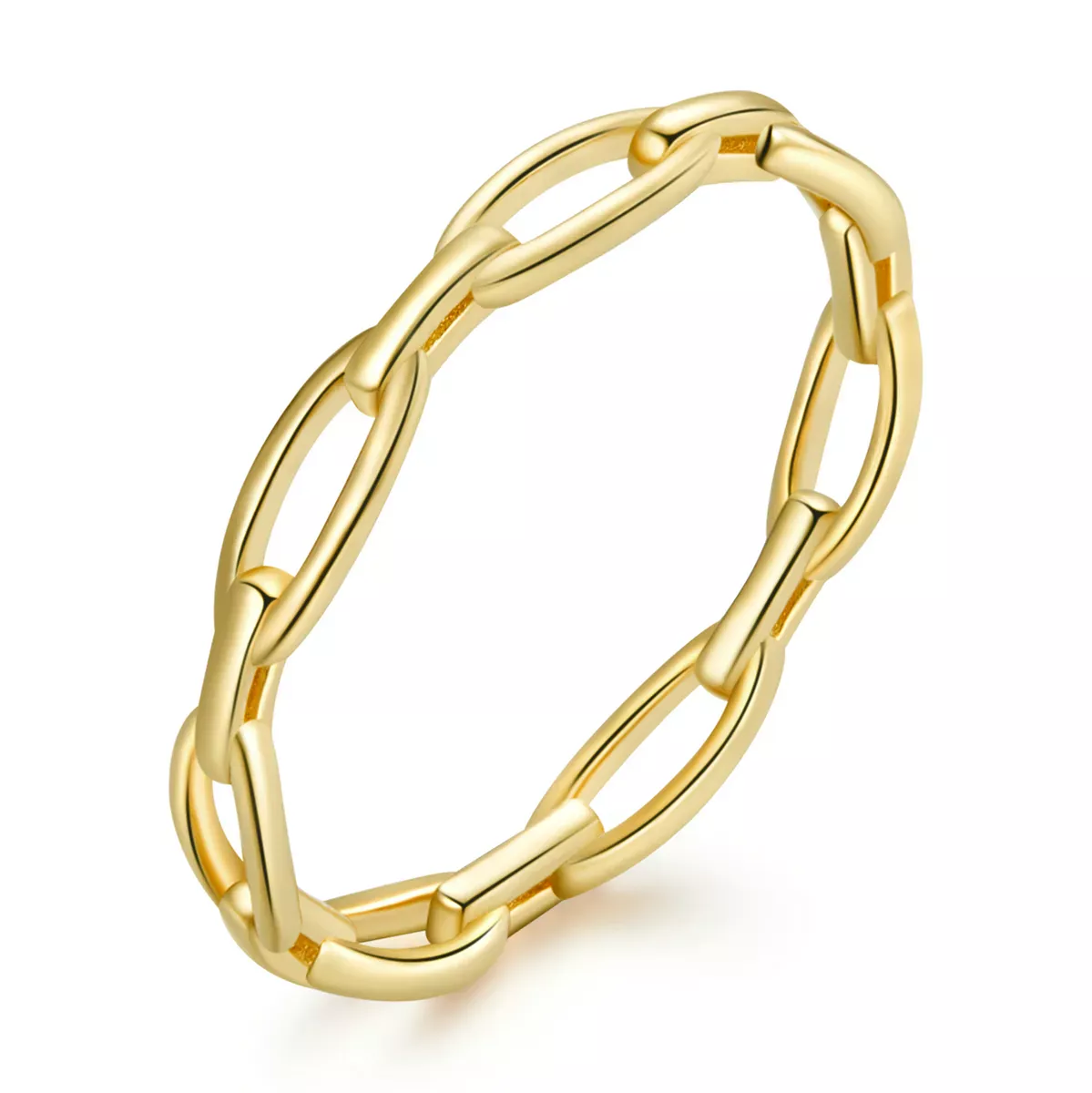 Pandora Style French Chain Ring - BSR211
