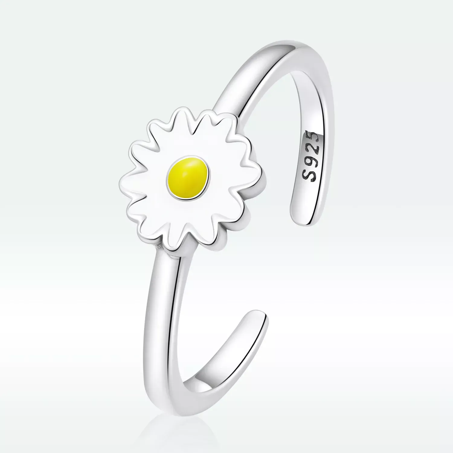 Pandora Style Little Daisy Open Ring - SCR811