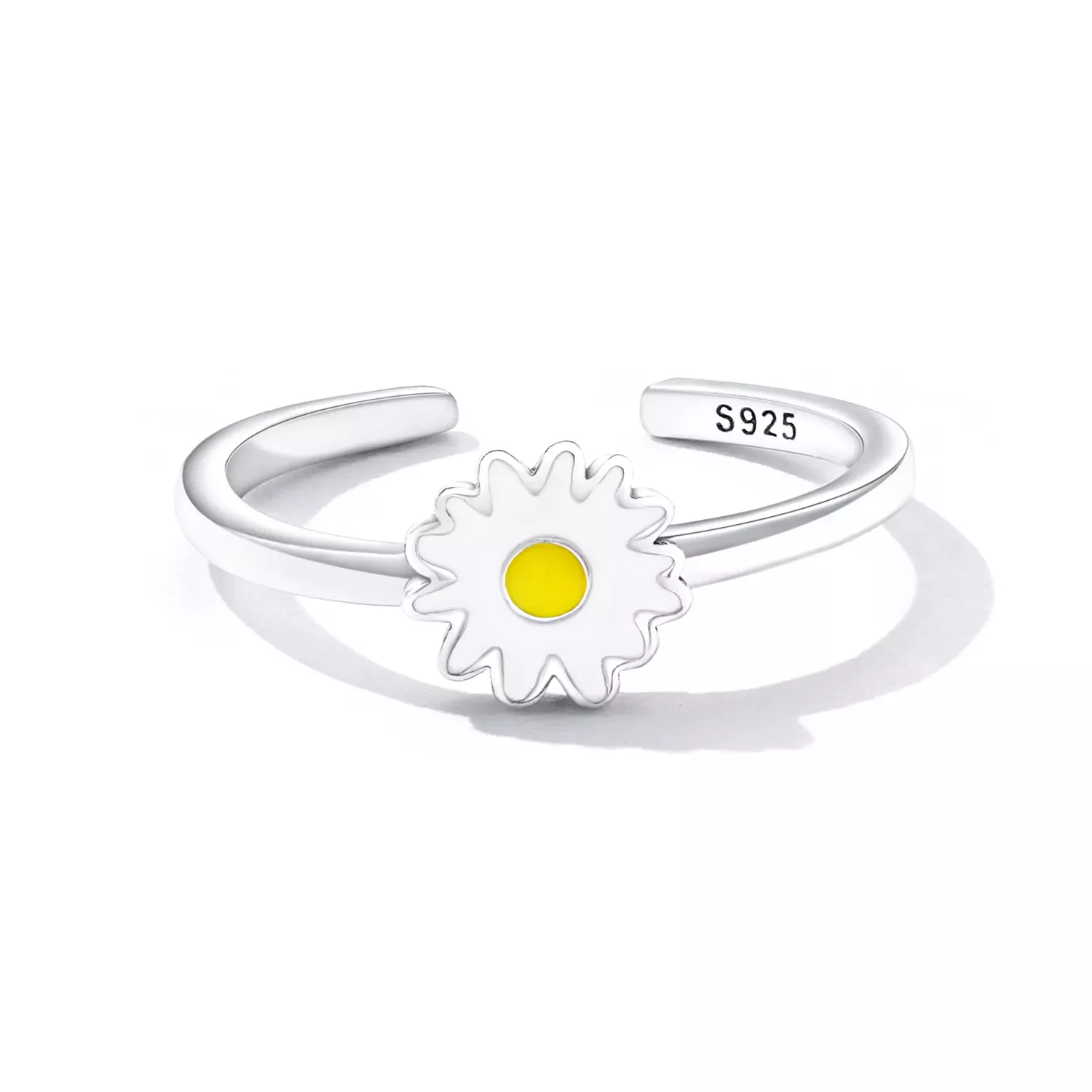 Pandora Style Little Daisy Open Ring - SCR811