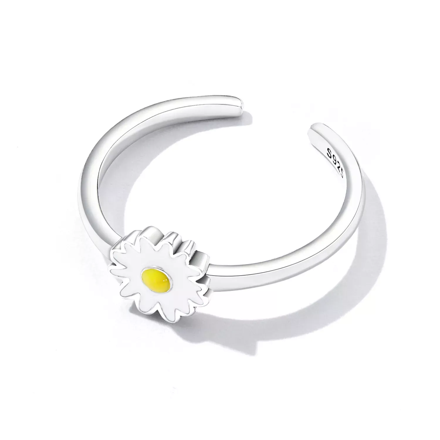 Pandora Style Little Daisy Open Ring - SCR811