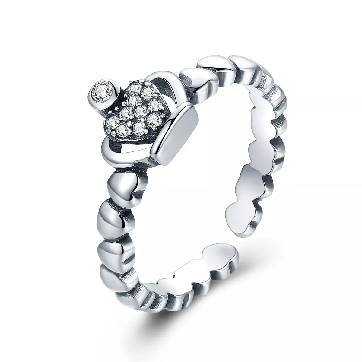 Pandora Style Queen Laurel Wreath Open Ring - VSR142 Pandora Style Queen Laurel Wreath Open Ring - VSR142