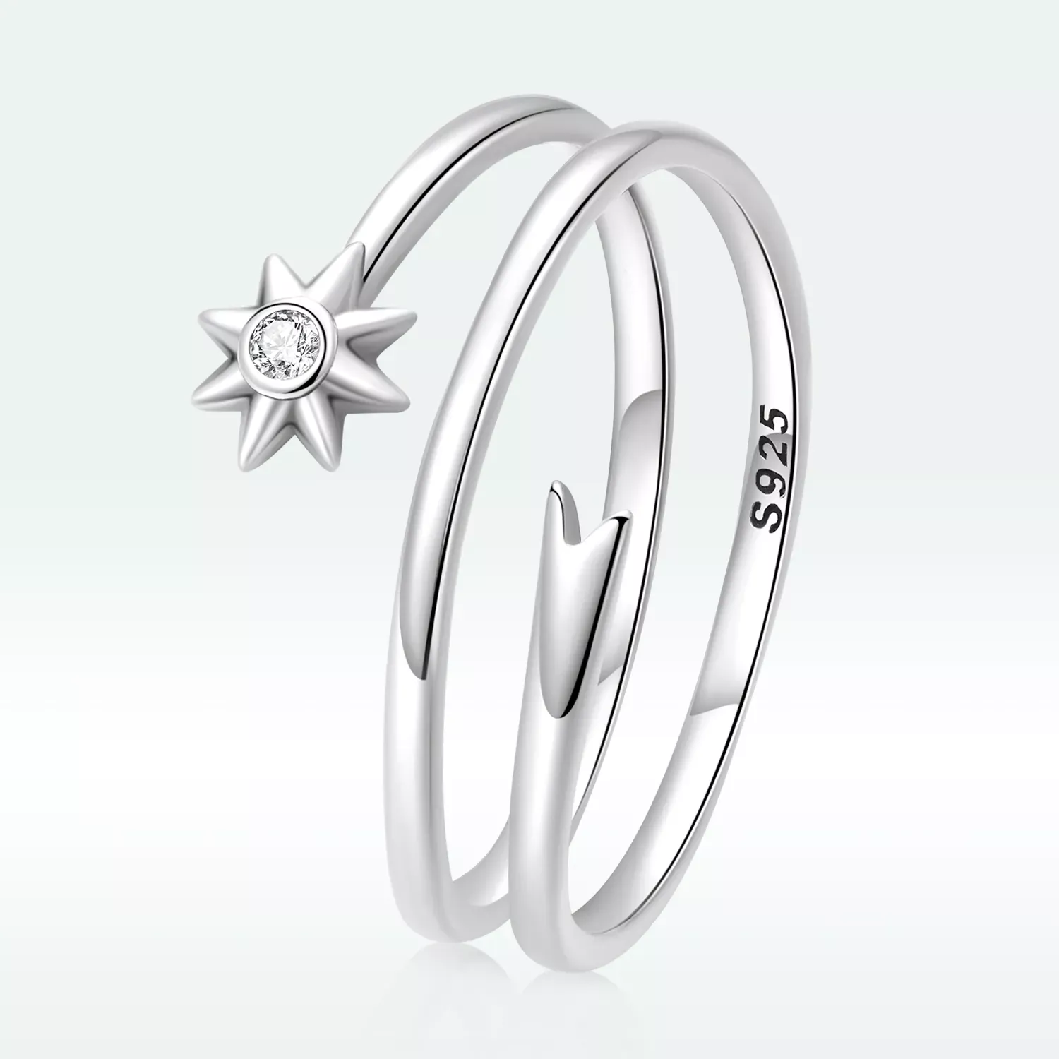 Pandora Style Wishing Meteor Open Ring - SCR810