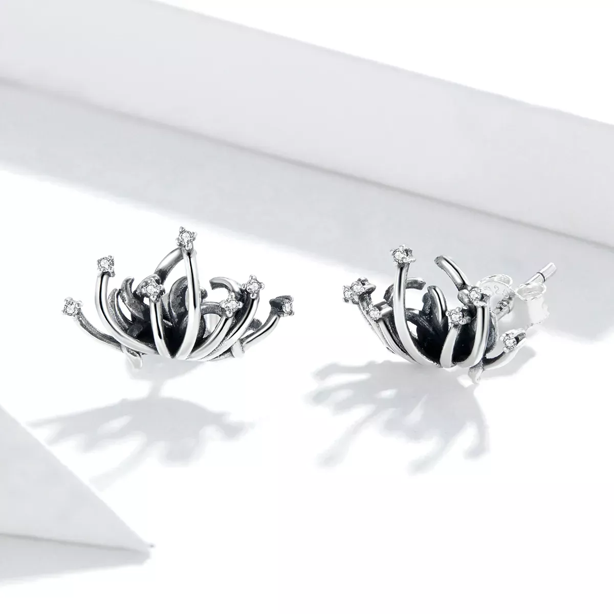 Pandora Style Bana Stud Earrings - SCE940
