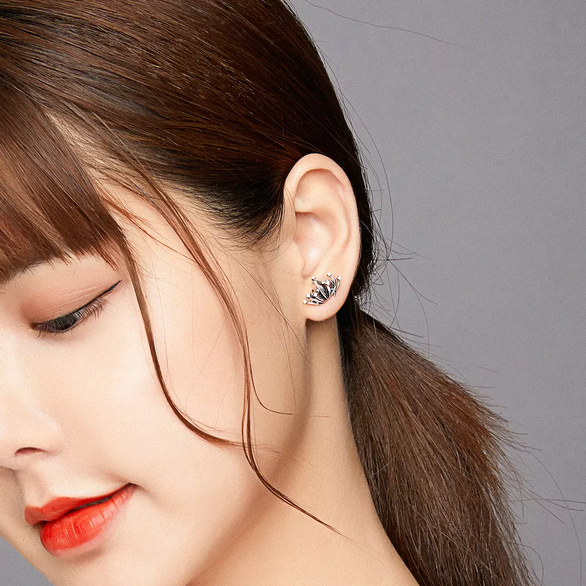 Pandora Style Bana Stud Earrings - SCE940
