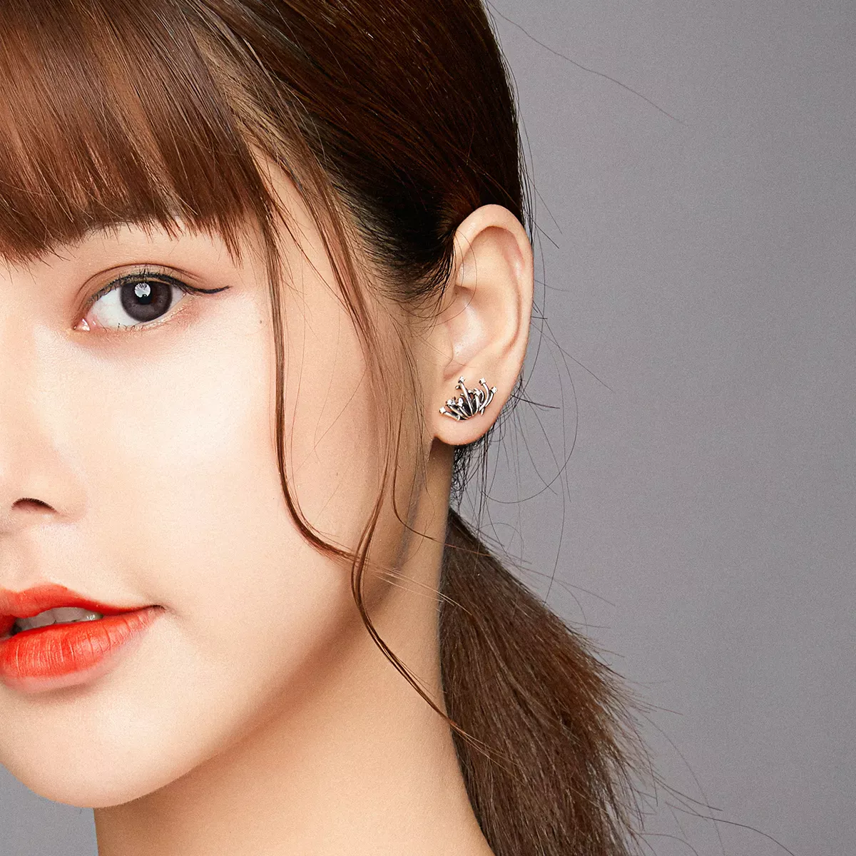 Pandora Style Bana Stud Earrings - SCE940