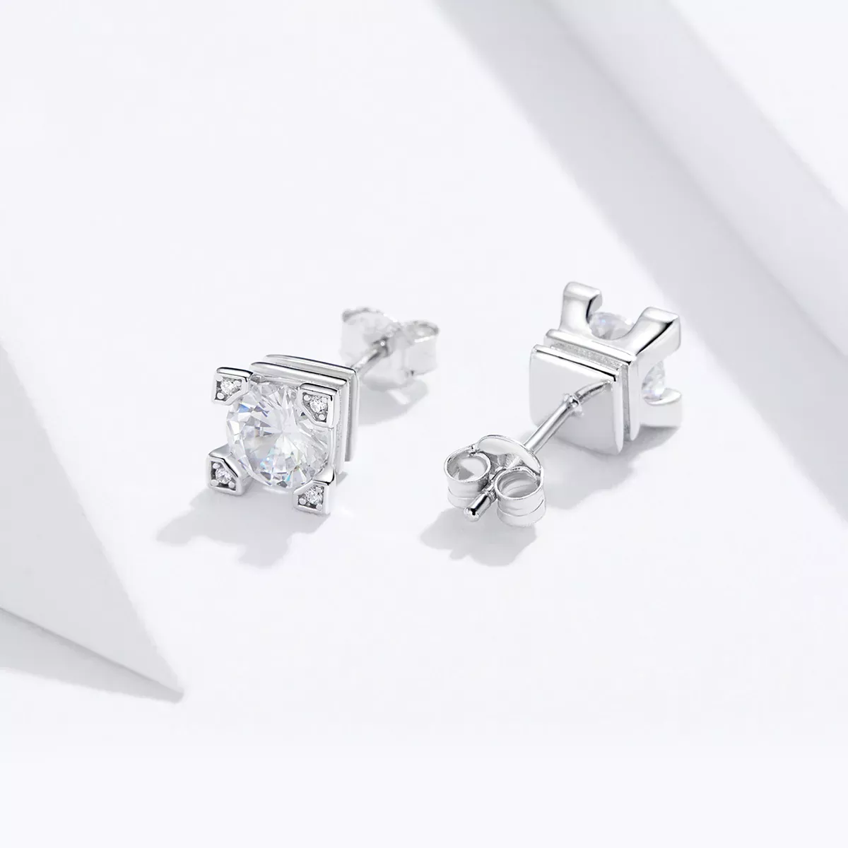 Pandora Style Bright Time Stud Earrings - BSE192
