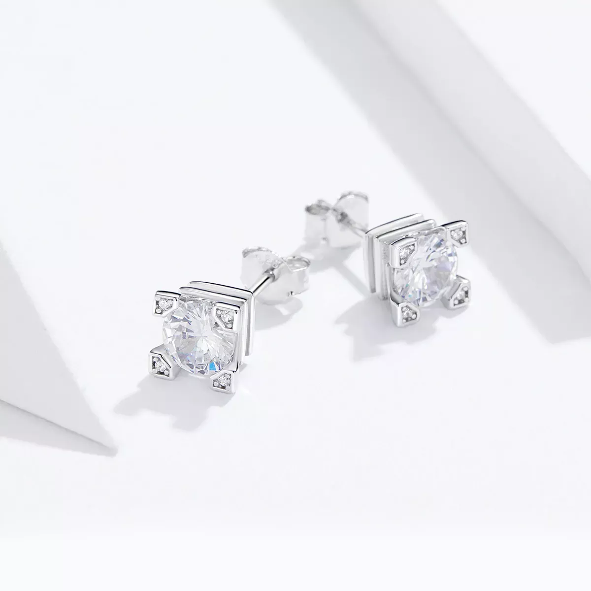 Pandora Style Bright Time Stud Earrings - BSE192