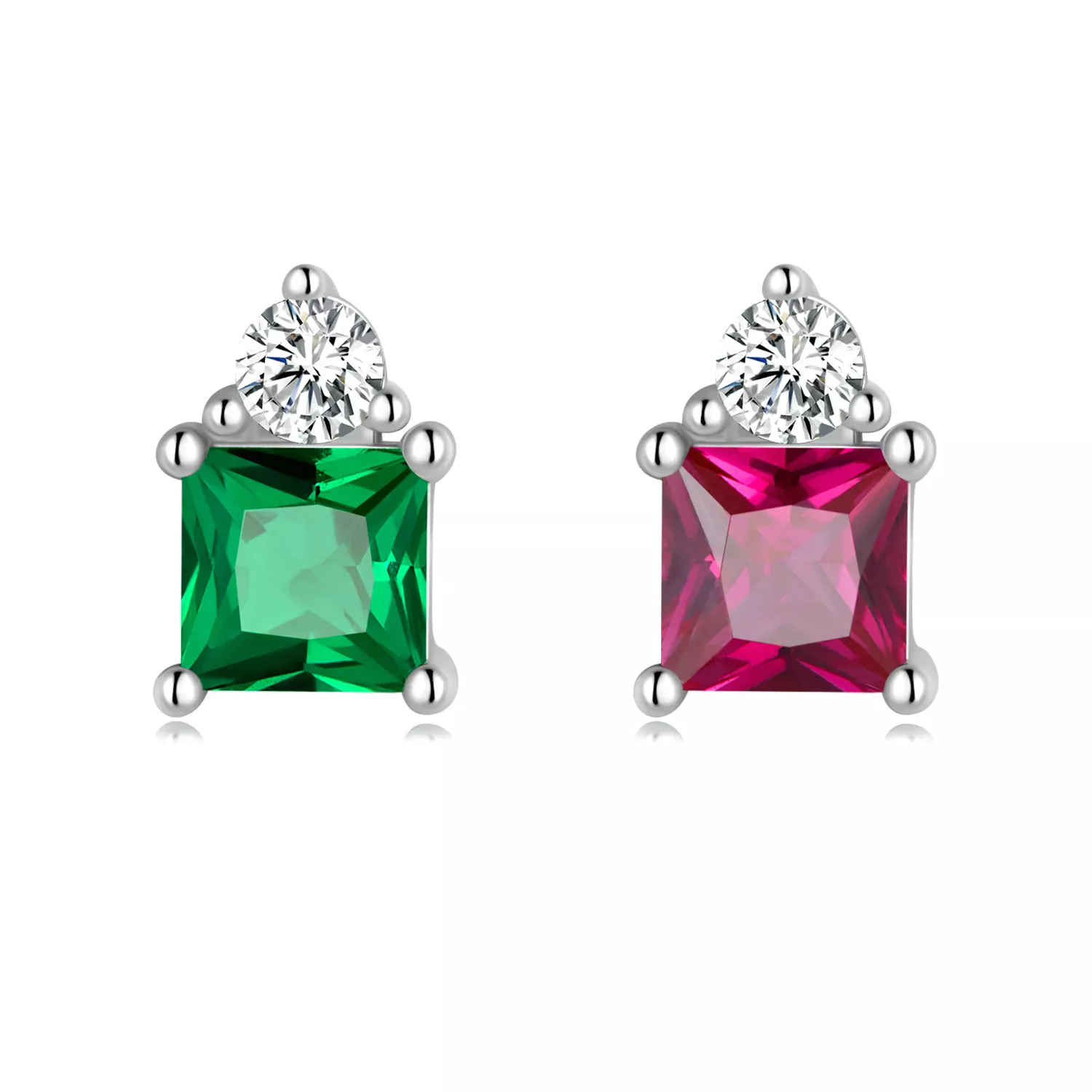 Pandora Style Colorful Princess Party Candies Stud Earrings - SCE1465