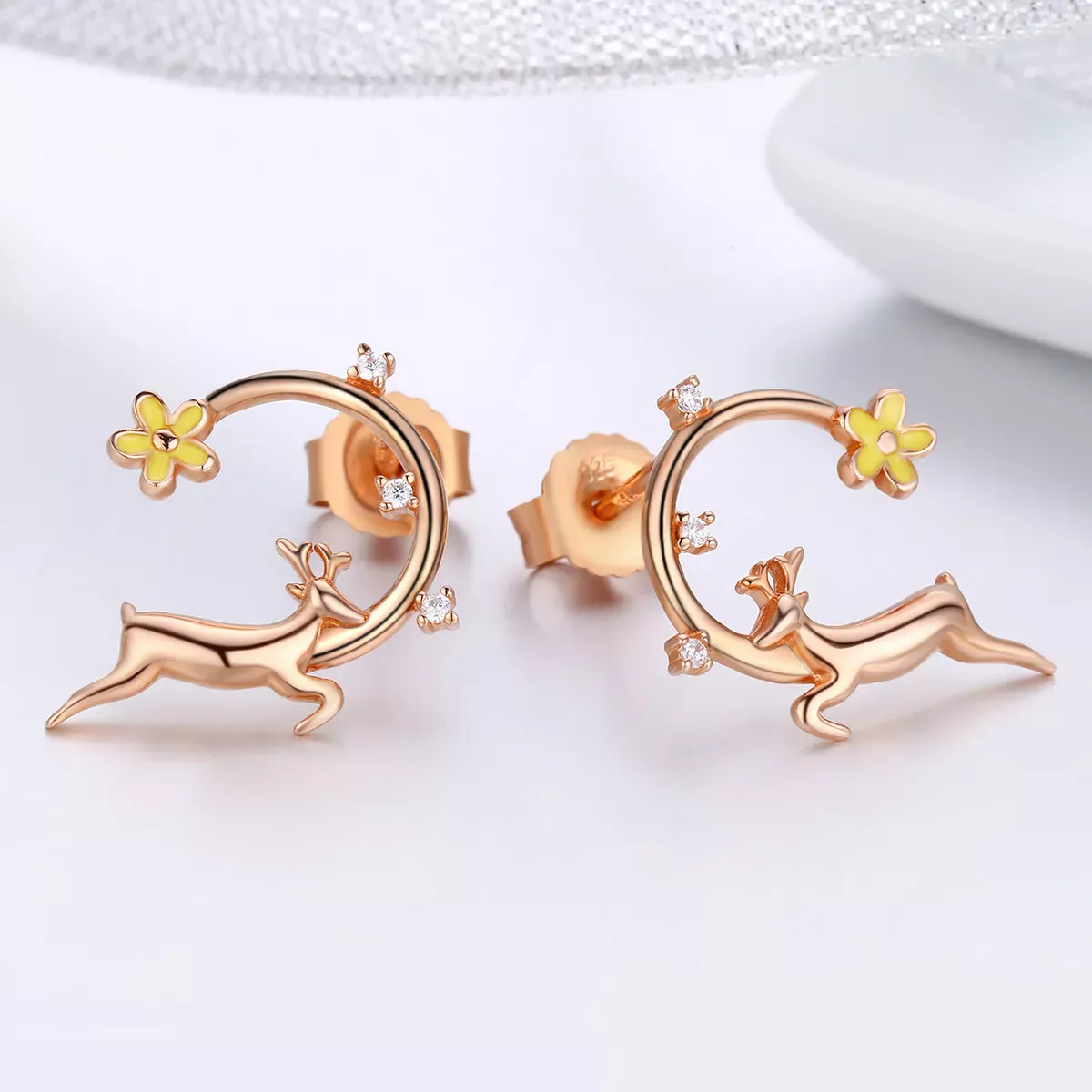 Pandora Style Compete Stud Earrings - BSE014