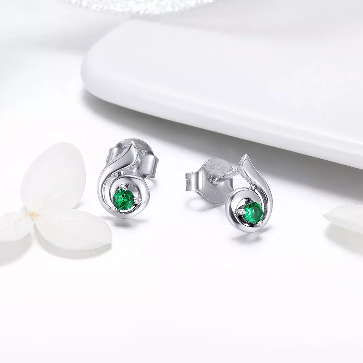 Pandora Style Dancing Melody Stud Earrings - BSE010