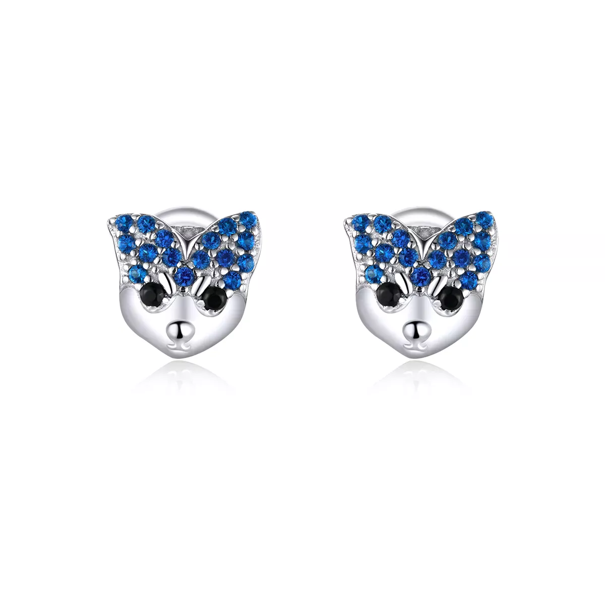 Pandora Style Husky Stud Earrings - BSE356 Pandora Style Husky Stud Earrings - BSE356