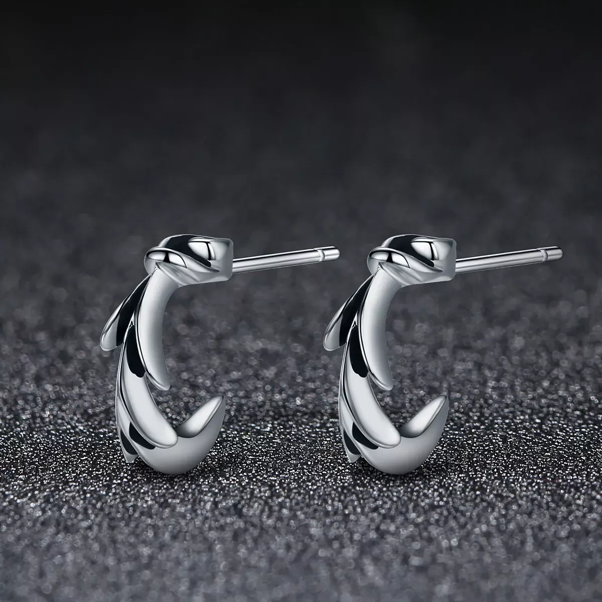 Pandora Style Impressionism Stud Earrings - VSE050
