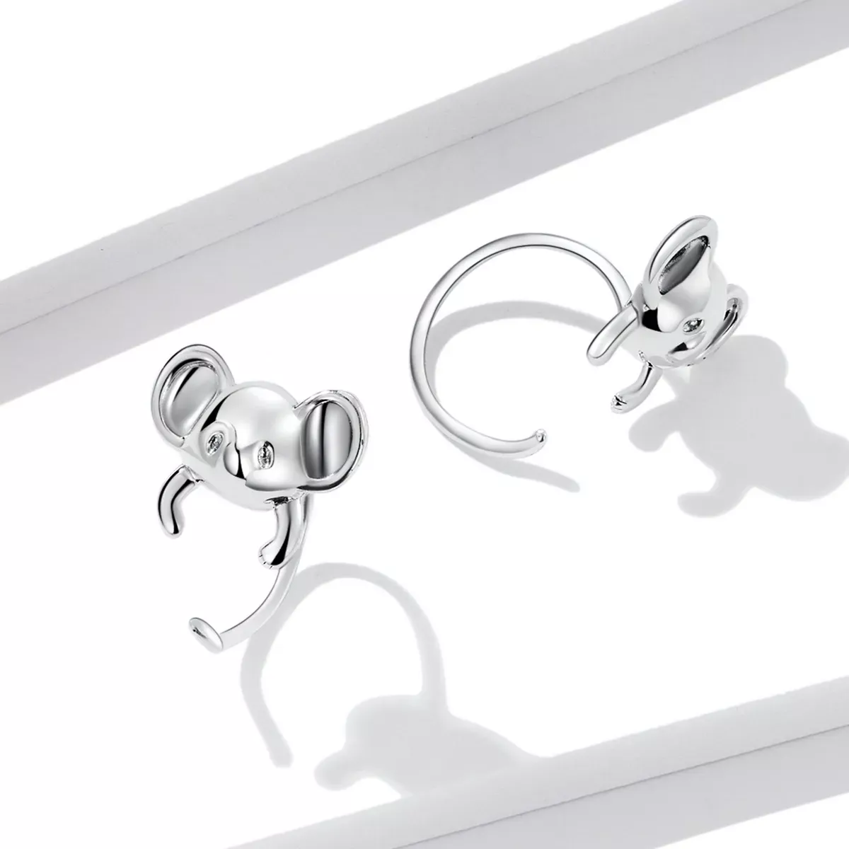 Pandora Style Mini Koala Stud Earrings - BSE566