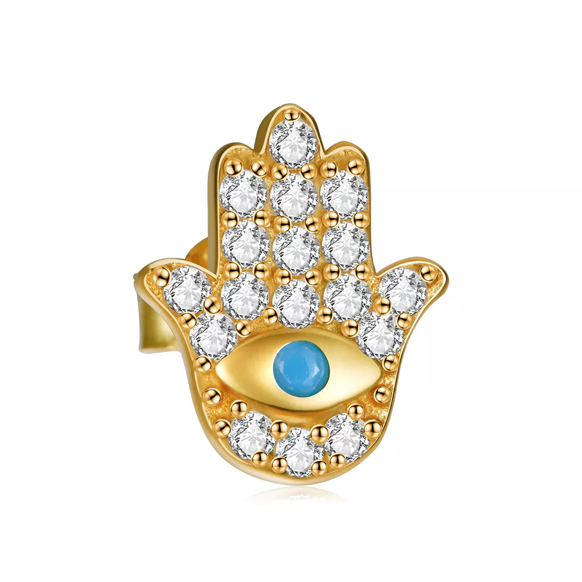 Pandora Style Mystic Spain - Lucky Hands Stud Earrings - SCE1139