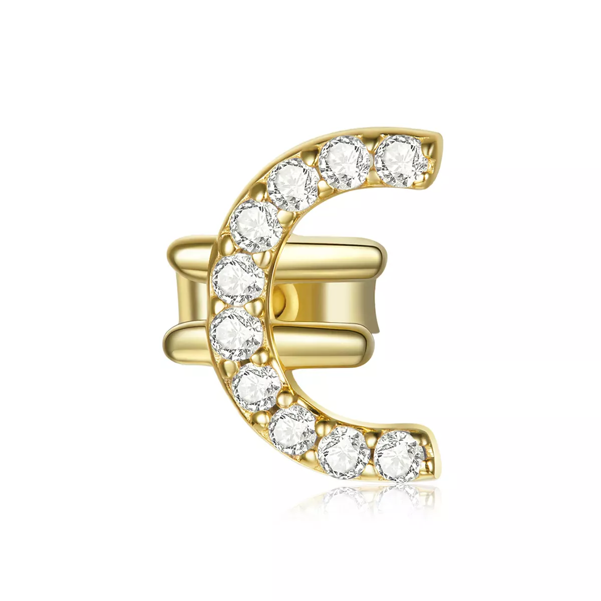 Pandora Style Secret Symbol - € Stud Earrings - SCE1074