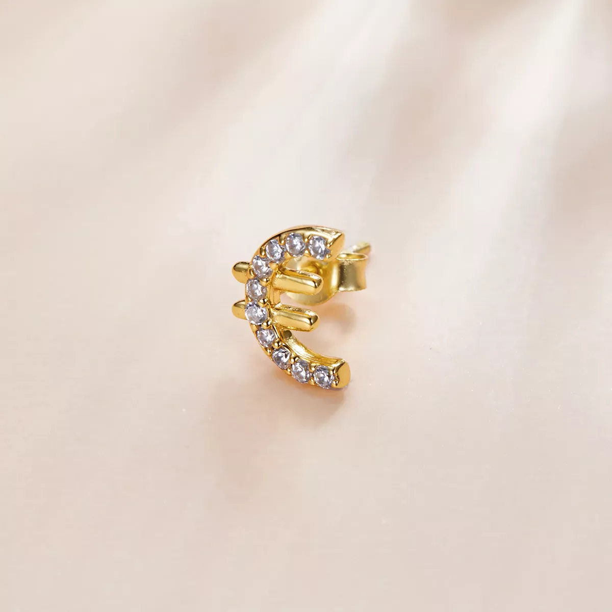 Pandora Style Secret Symbol - € Stud Earrings - SCE1074