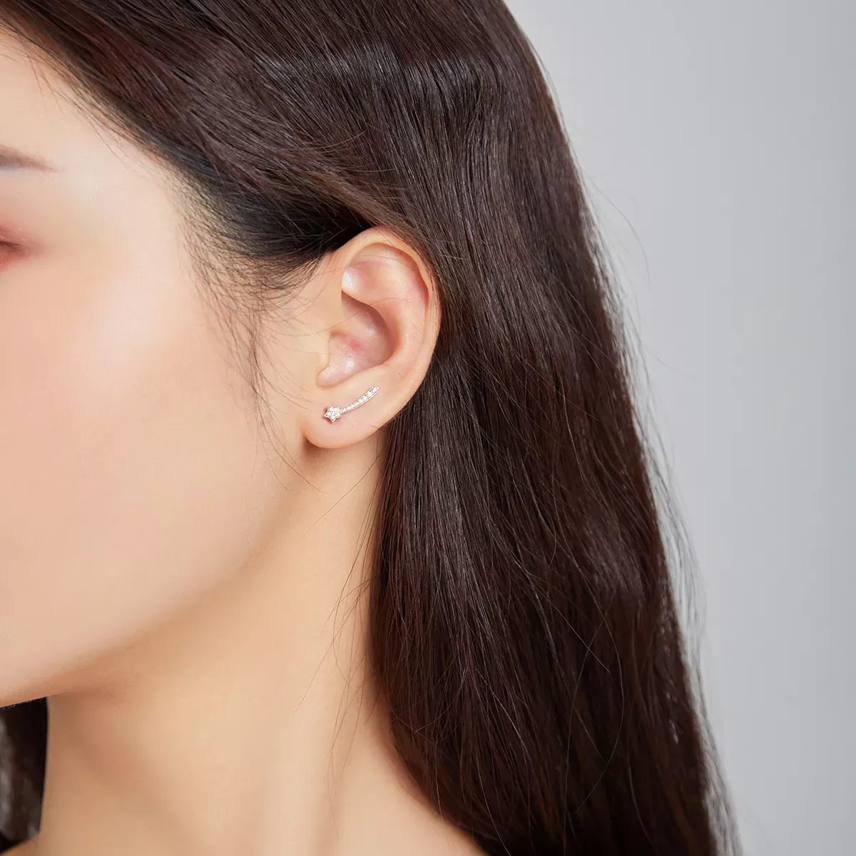 Pandora Style Shining Meteor Stud Earrings - BSE486
