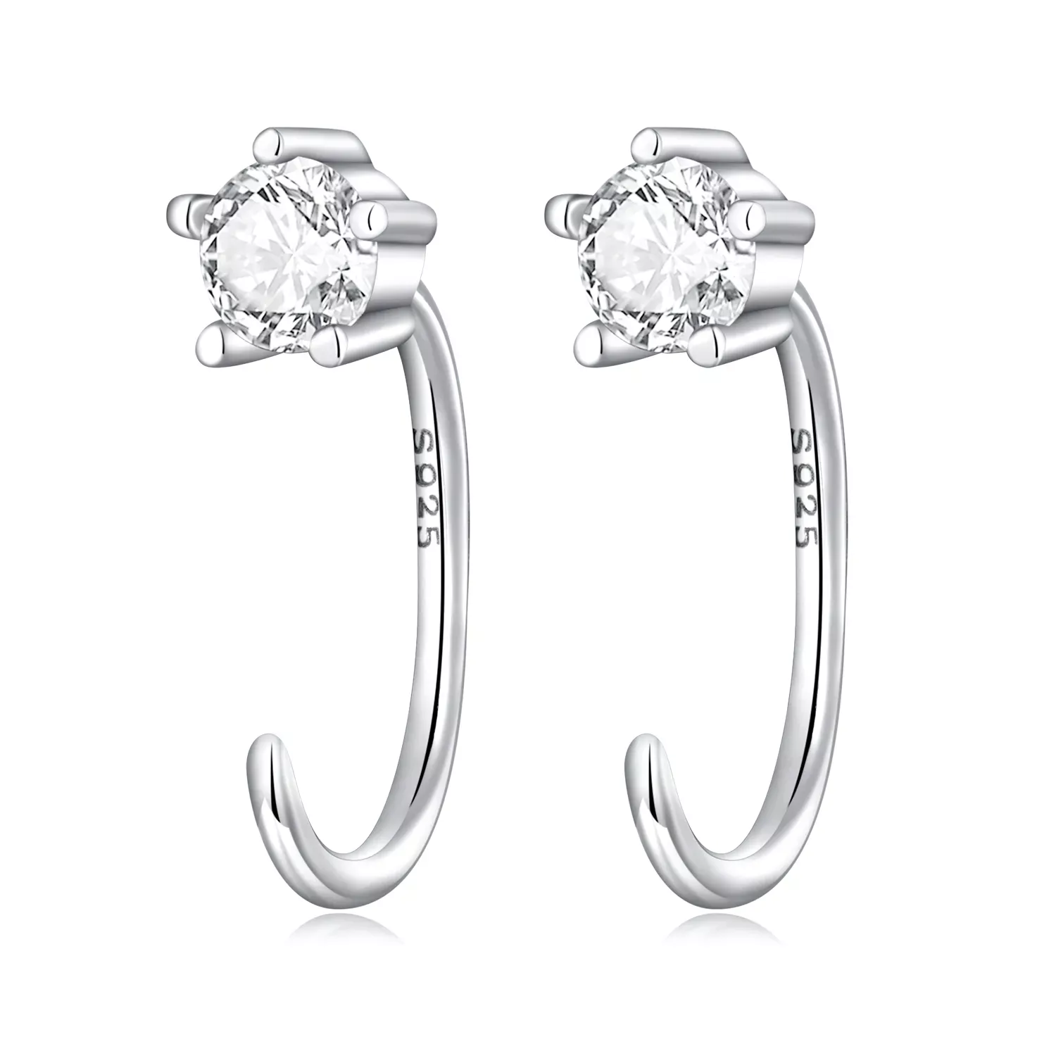 Pandora Style Simple and Shining Stud Earrings - SCE1422 Pandora Style Simple and Shining Stud Earrings - SCE1422