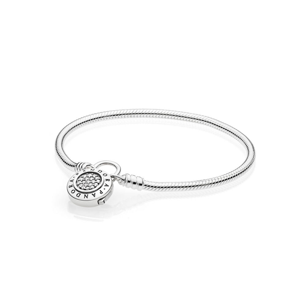 bracelete pandora fecho de cadeado