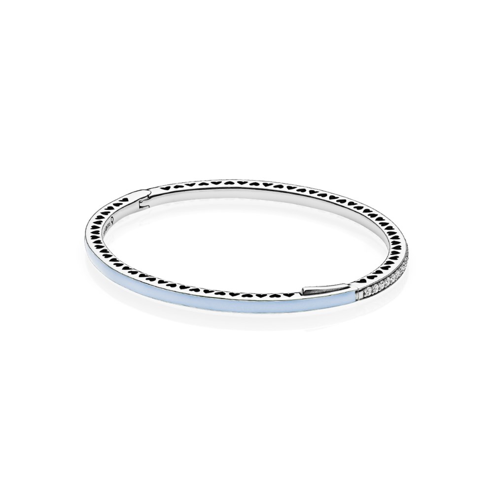 ceu de prata pulseira pandora