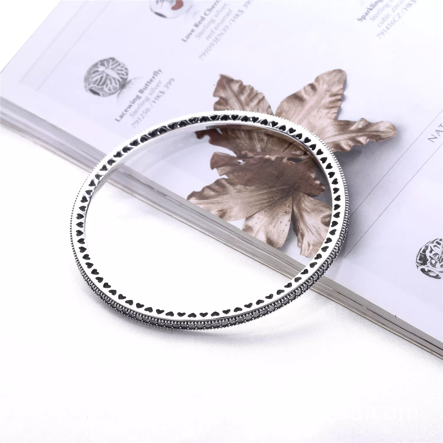 Bracelete Rígido PANDORA Forever - 590511CZ - Pulseiras