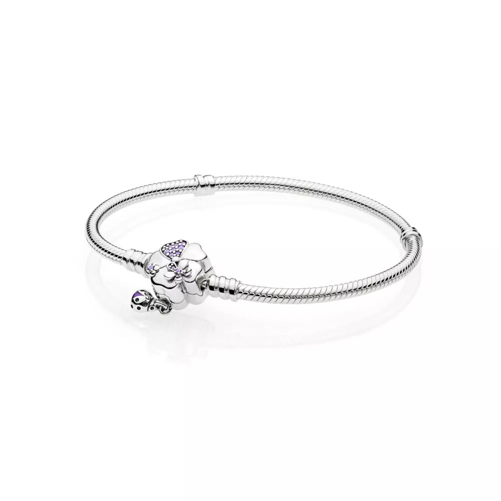 Pulseira PANDORA Crie & Combine - Flores Silvestres - 597124NLC