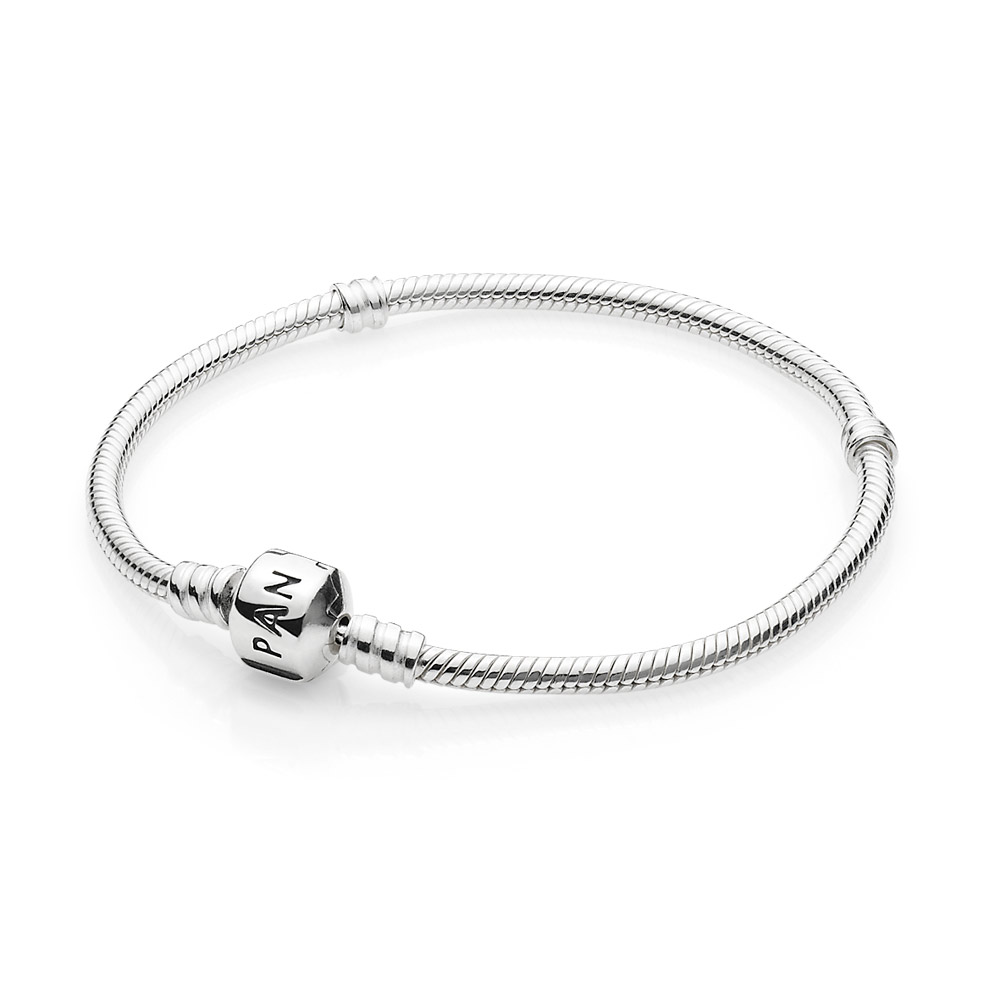 pulseira de prata pandora